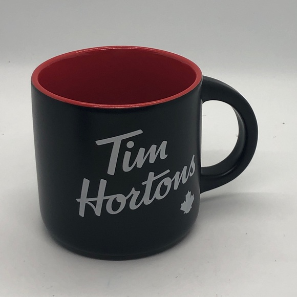 Tim Hortons Black and Red Mug - Picture 5 of 5